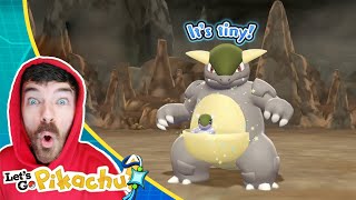 Shiny Kangaskhan Found In Rock Tunnel  Pokemon Lets Go Pikachu Extreme Shiny Living Dex [upl. by Annehcu]