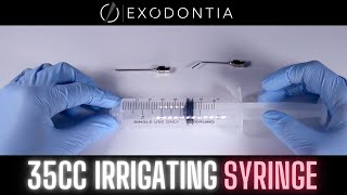 35CC IRRIGATING SYRINGE  OnlineExodontiacom [upl. by Ehrsam532]