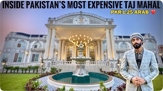 PKR 125 ARAB Most Expensive TAJ MAHAL PALACE For Sale in Islamabad Pakistan Luxury Listing [upl. by Keslie]