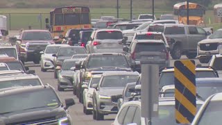 Brock ISD releases students early so bus drivers can pull double duty for athletic events [upl. by Orr]