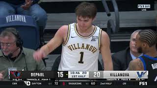 Villanova vs DePaul  2024112  NCAAB Game [upl. by Lennie96]