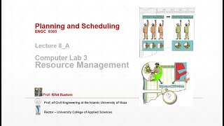 Lecture 8AResource Management Overallocation and Levelling [upl. by Eded]