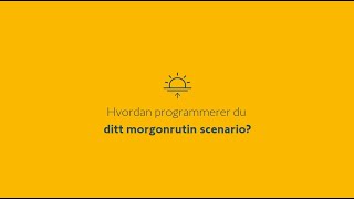 Hvordan programmerer du morgenrutinescenarioet i Somfy TaHomaappen [upl. by Martino]