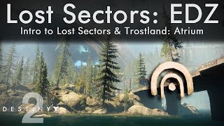 Destiny 2  Lost Sectors Intro amp EDZ 1  Trostland Atrium [upl. by Ssenav874]