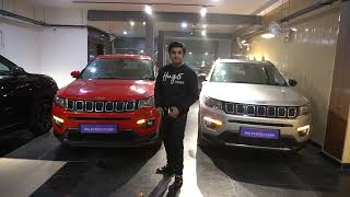 Jeep Compass Diesel 2017 Longitute  ₹930L Jeep Compass Petrol 2018 Sports  ₹85L [upl. by Deden]