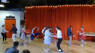 Danceclass Boogie Woogie Open Cup 2019 Final Beginners Strictly song 1 [upl. by Dronski]