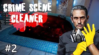 赤い液体の風呂を清掃せよ【CRIME SCENE CLEANER】2 [upl. by Daffy]