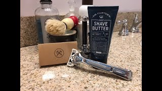 Dollar Shave Club shaving video review [upl. by Leirbma678]