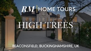 Inside Beaconsfield Mansion High Trees in Buckinghamshire England  Residential Market Home Tour [upl. by Yenial]