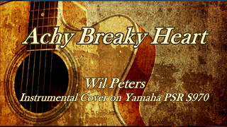 Billy Ray Cyrus Achy Breaky Heart Wil Peters Instrumental Cover on Yamaha PSR S970 [upl. by Ahtnama779]