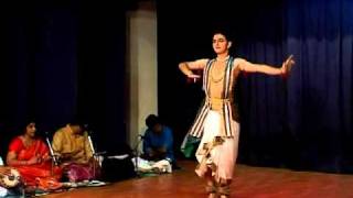 Bharatanatyam performance by Yatin Agarwal Varnam part 1 [upl. by Carothers233]