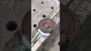 Satisfying laser rust romoval video lasermarkingmachine [upl. by Attikram]