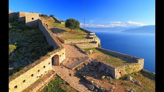 Palamidi castle Fortress Nafplio Greece [upl. by Babette83]