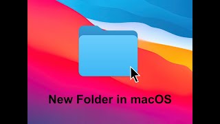 SD How to make a new folder in Mac viral macos mac apple newfolder [upl. by Enyalb]