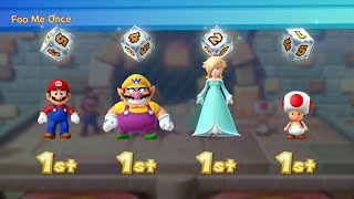 Mario Party 10  Mushroom Park Master CPU Difficulty Wario Rosalina Mario Toad 41 [upl. by Newcomer]