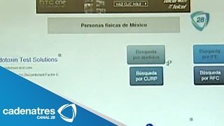 Sitio web ofrece datos confidenciales de mexicanos de forma gratuita [upl. by Aiset]