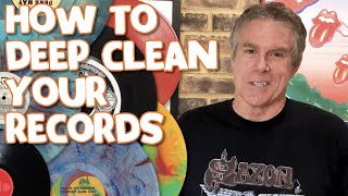 How the Pros DEEP CLEAN their Vinyl Records and you can too [upl. by Llerrut]