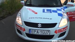 Egzamin praktyczny WORD Łódź  wszystkie światła Suzuki Swift [upl. by Dunning474]