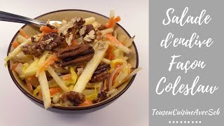 Salade dendive façon coleslaw tousencuisineavecseb [upl. by Yramesor358]