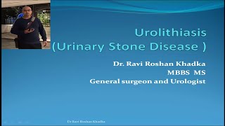 Introduction to urinary stone disease Urolithiasis [upl. by Caputo71]