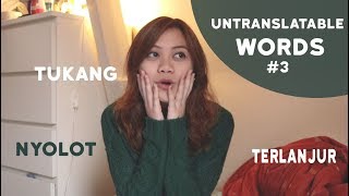 APA BAHASA INGGRISNYA 3 Pulang Kampung Nyolot Terlanjur [upl. by Jenna]