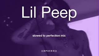 Lil Peep  slowed to perfection mix [upl. by Lauree789]