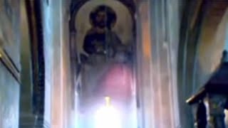 Holy Seraphim Angel Appears in Georgian Cathedral  Seen and Filmed for 15 minutes by Worshippers [upl. by Enom]