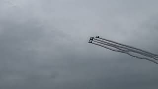 Aeroshell Aerobatic Team Missing Man Formation [upl. by Nus]