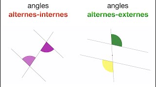 LA GÉOMÉTRIE 2 cours  couples d’angles remarquables [upl. by Einnel331]