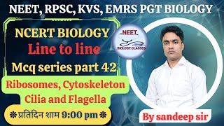 Class11 chapter 8 NCERT biology line to line mcq part 42  Cell  The unit of life neet [upl. by Jansson]