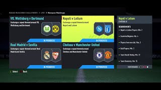 Marquee Matchups Napoli vs Latium Sbc Cheapest Method  No Loyalty FIFA22 [upl. by Kerby]