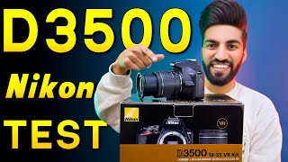 Nikon D3500 Photography amp Videography Test in Portrait PhotographyWedding Photos amp Photo Studio [upl. by Egiedan]