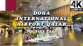 4K Hamad International Airport Doha Qatar 🇶🇦 Walking Tour Oct 2023  Transit at Doha Airport [upl. by Feola]