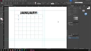 InDesign Gridify Calendar Quick Demo [upl. by Kancler]