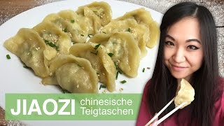 REZEPT Jiaozi  Gyoza  chinesische Dumplings und Teigtaschen [upl. by Adnopoz]