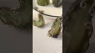 Moldavite pendants [upl. by Fanchie]