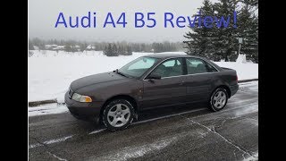 1997 Audi A4 B5 28 Review drive acceleration [upl. by Joaquin]