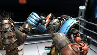 REAL STEEL THE VIDEO GAME XBOX360PS3  METRO vs PALLADIUS [upl. by Trever679]