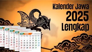 Kalender Jawa 2025 Lengkap [upl. by Reyotal]