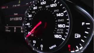 2013 Audi A8 40T 060mph in 38 Seconds [upl. by Avie]