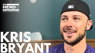 Kris Bryant talks 2016 Cubs World Series favorite players Bryce Harper amp Joey Gallo amp MLB The Show [upl. by Noitsirhc]