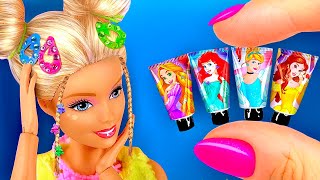 18 BARBIE DOLL HACKS for MAKEUP 💄 [upl. by Amabelle]