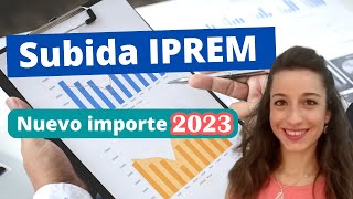 Modificación Iprem 2023  Nuevo importe actualizado [upl. by Octavla558]