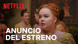 Los Bridgerton Temporada 3 EN ESPAÑOL  Anuncio del estreno  Netflix [upl. by Nivaj286]