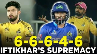 PSL 9  Iftikhar Ahmeds Supremacy  Peshawar Zalmi vs Multan Sultans  Match 21  M1Z2A [upl. by Nylzzaj]