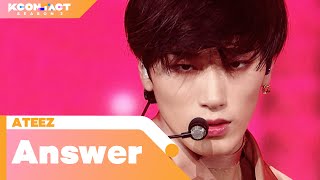 ATEEZ 에이티즈  Answer  KCONTACT season 2 [upl. by Lapo]