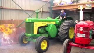 Starting John Deere 830 [upl. by Maeve]