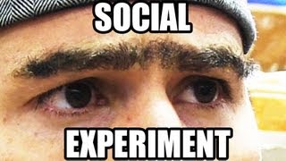 Unibrow Discrimination Social Experiment [upl. by Nylleoj]