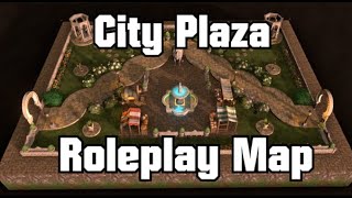 Dungeon Alchemist Plaza or Market Square Roleplay Map TTRPG Battle Map amp Encounters  CMDRAconite [upl. by Tracey]