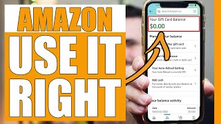 How to Use Your Amazon Gift Card Balance CORRECTLY [upl. by Norok]